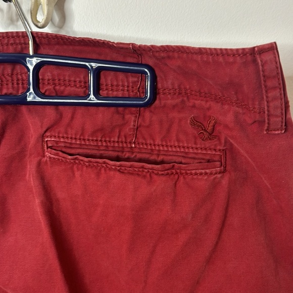 Red soft American Eagle shorts - Picture 4 of 6